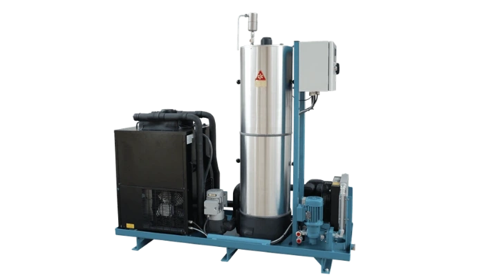 Varnish removal unit